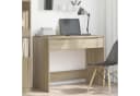 vidaXL Schreibtisch Sonoma-Eiche Holzwerkstoff mit Schublade Bild 4