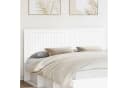 vidaXL Bett Kopfteil Weiß 180 cm Holzwerkstoff Modern Bild 1
