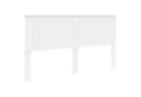 vidaXL Bett Kopfteil Weiß 180 cm Holzwerkstoff Modern Bild 2