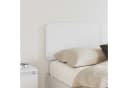 vidaXL Bett Kopfteil Weiß Holzwerkstoff Modern Bild 3