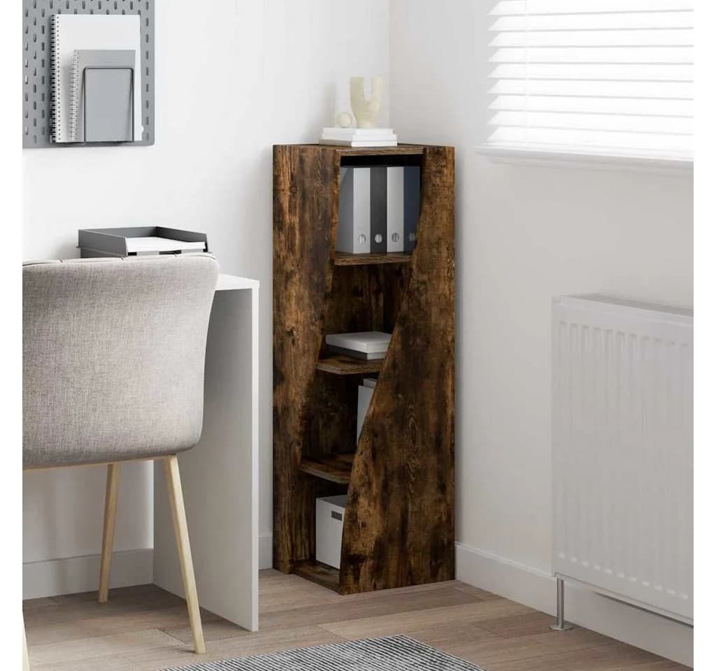 vidaXL Eckschrank Geräucherte Eiche Modern Holzwerkstoff - Bild 4