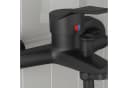 vidaXL Duschset Schwarz Regenduschkopf mit Duschmesser Bild 3