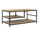 vidaXL Couchtisch Artisan-Eiche Holzwerkstoff Metallrahmen Bild 2