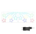 vidaXL Weihnachtsstern mit 432 LEDs Mehrfarbig PVC Bild 2