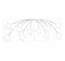 vidaXL Weihnachtsstern mit 432 LEDs Mehrfarbig PVC Bild 4