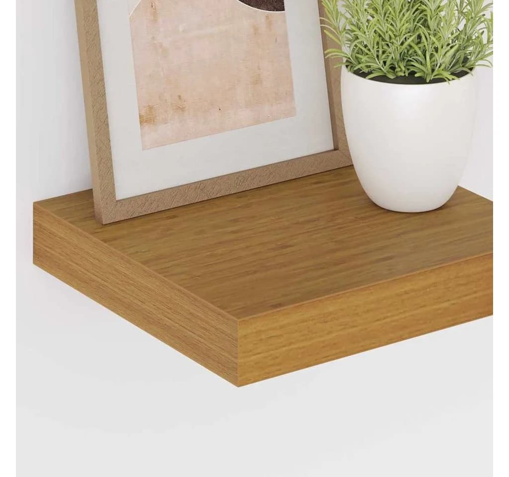vidaXL Wandregal Beige Holzwerkstoff 2-tlg. - Bild 5