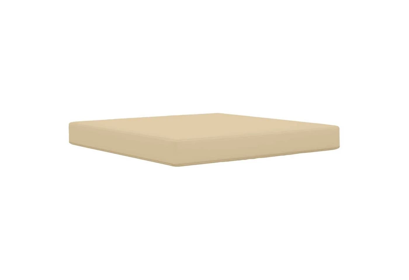 vidaXL Sitzauflage Sofakissen für draußen Beige Polyester - Bild 2