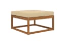 vidaXL Sitzauflage Sofakissen für draußen Beige Polyester Bild 3