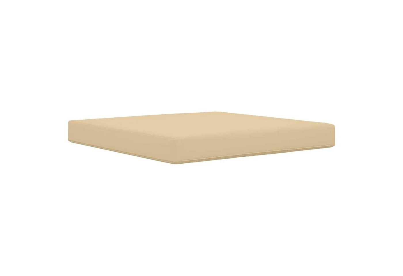 vidaXL Sitzauflage Sofakissen für draußen Beige Polyester - Bild 5