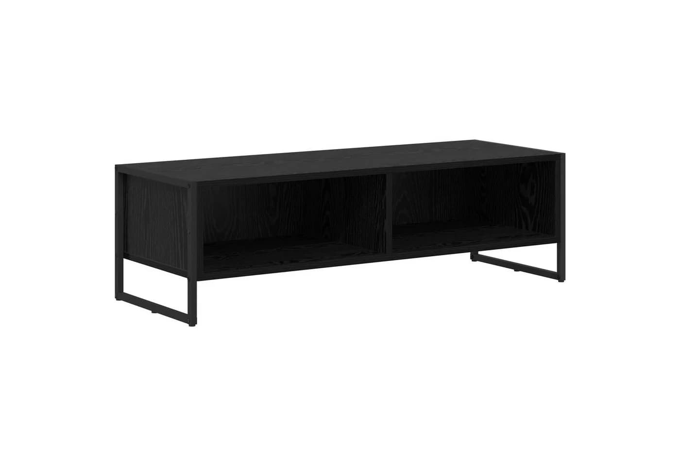 vidaXL TV-Schrank Schwarz Eichen-Optik Industrial Design - Bild 2