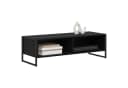vidaXL TV-Schrank Schwarz Eichen-Optik Industrial Design Bild 3