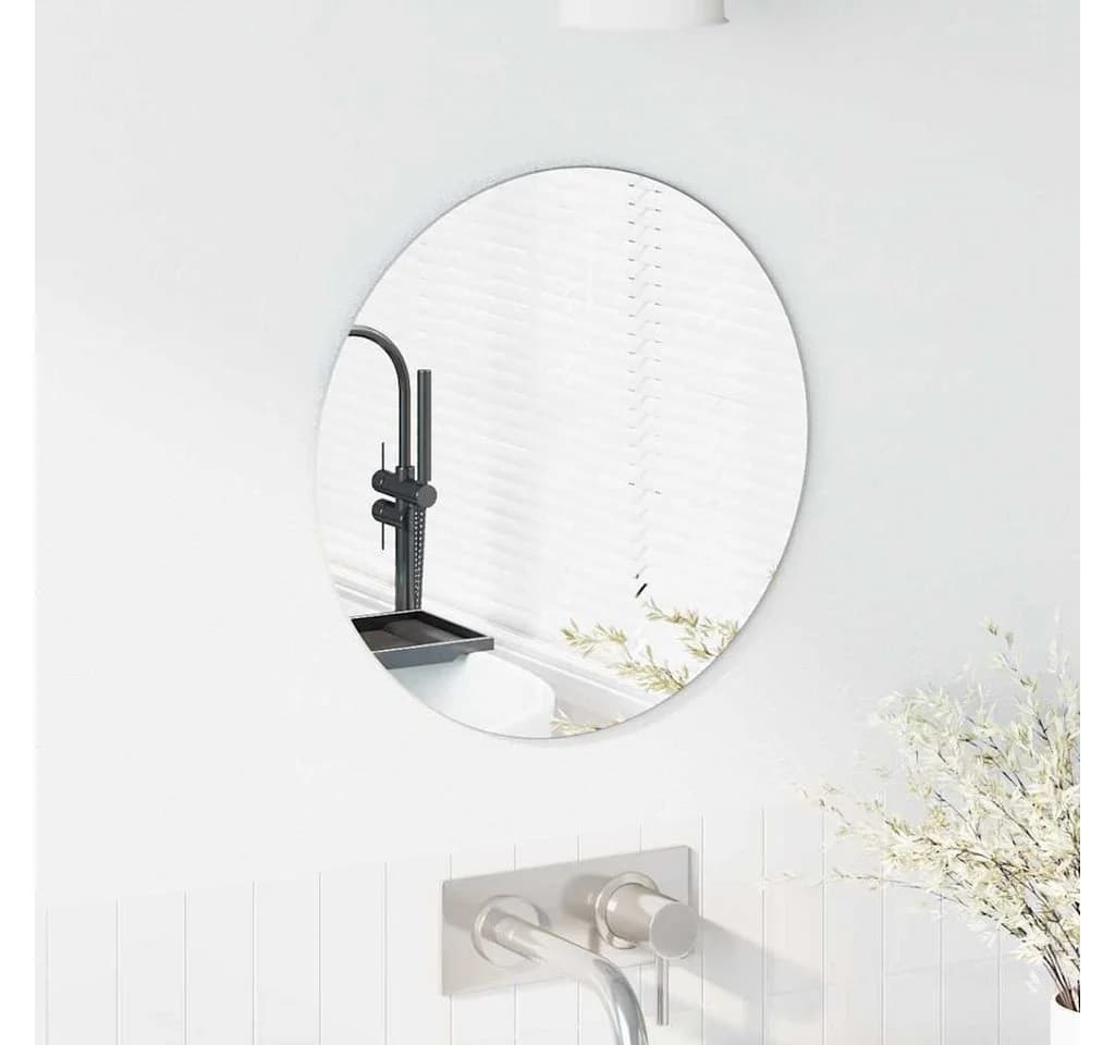 vidaXL Spiegel Wandspiegel Rund Ø 40 cm Gehärtetes Glas - Bild 3