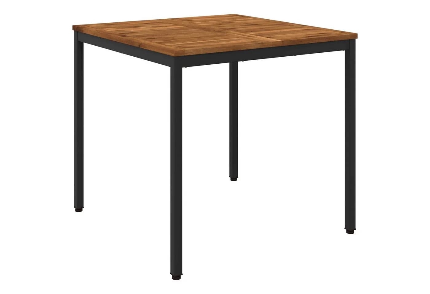 vidaXL Gartentisch Massivholz Akazie Schwarz - Bild 2