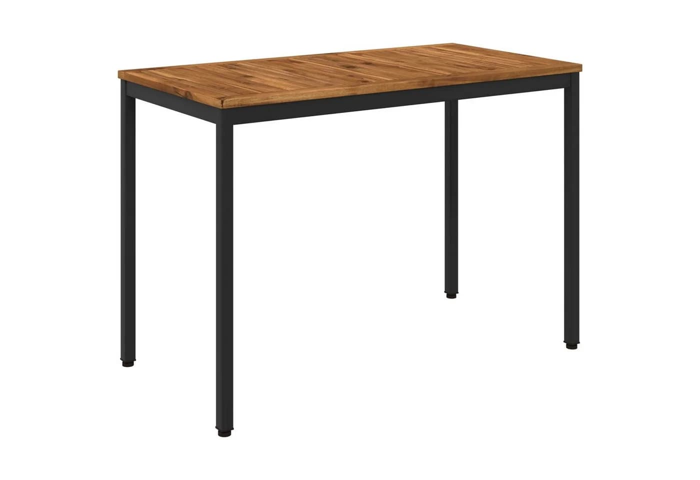 vidaXL Gartentisch Massivholz Akazie Schwarz - Bild 2