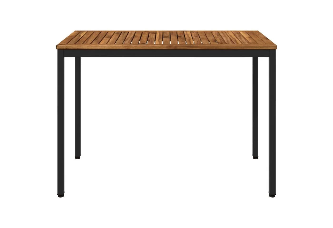 vidaXL Gartentisch Massivholz Akazie Schwarz - Bild 3