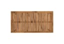 vidaXL Gartentisch Massivholz Akazie Schwarz Bild 5