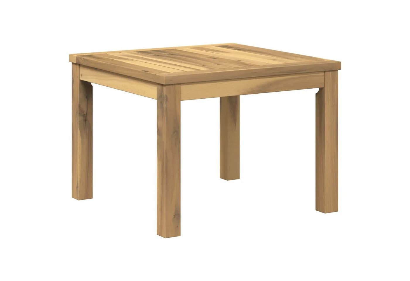 vidaXL Couchtisch Weiß Massivholz Akazie - Bild 2