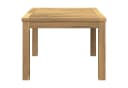 vidaXL Couchtisch Weiß Massivholz Akazie Rustikal Bild 5