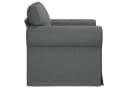 vidaXL Sofa Dunkelgrau Stoff Metallrahmen Modernes Design Bild 5