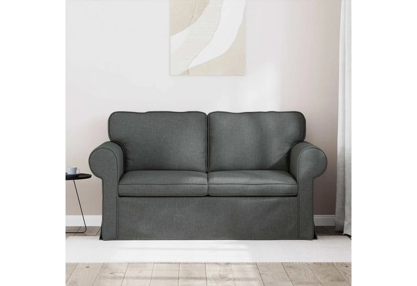 vidaXL Sofa Dunkelgrau Stoff Metallrahmen Modular - Bild 3