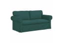 vidaXL Sofa Dunkelgrün Stoff Metallrahmen Modern Bild 2