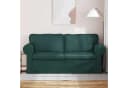 vidaXL Sofa Dunkelgrün Stoff Metallrahmen Modern Bild 3