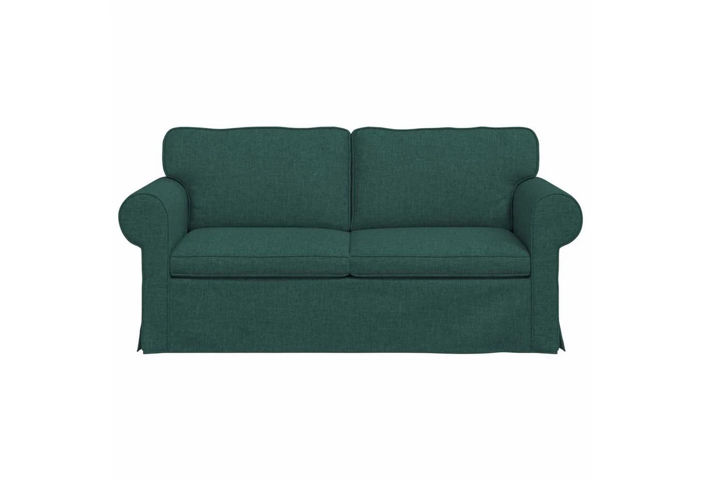 vidaXL Sofa Dunkelgrün Stoff Metallrahmen Modern - Bild 4