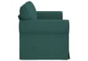 vidaXL Sofa Dunkelgrün Stoff Metallrahmen Modern Bild 5
