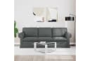 vidaXL Sofa Dunkelgrau Stoff Modernes Design Bild 3