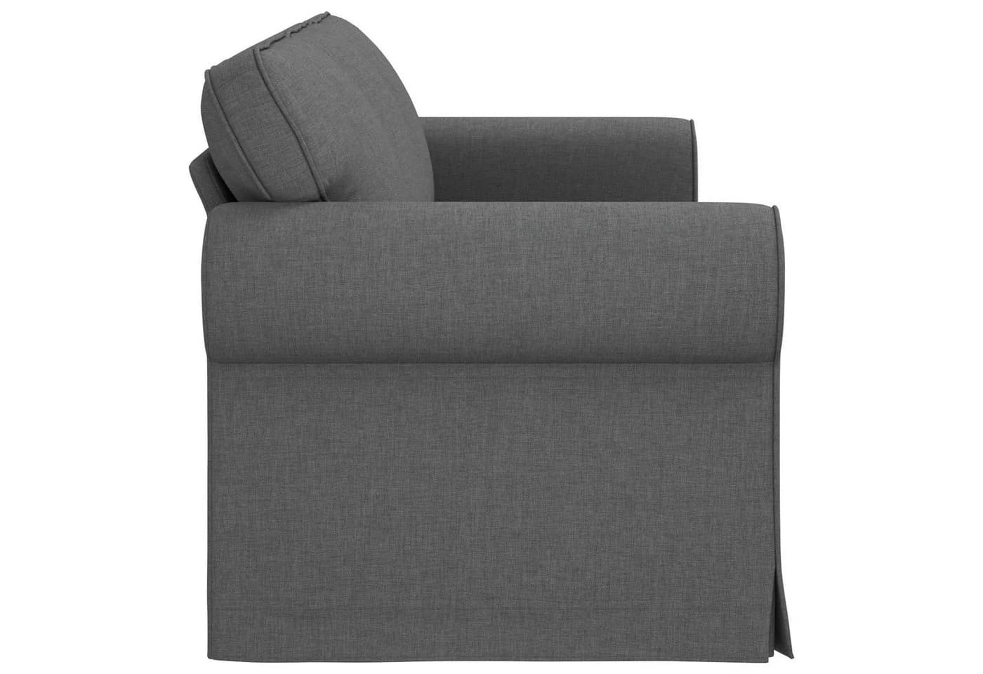 vidaXL Sofa Dunkelgrau Stoff Modernes Design - Bild 5