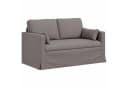 vidaXL Sofa Taupe Stoff Metallrahmen Modular Bild 2