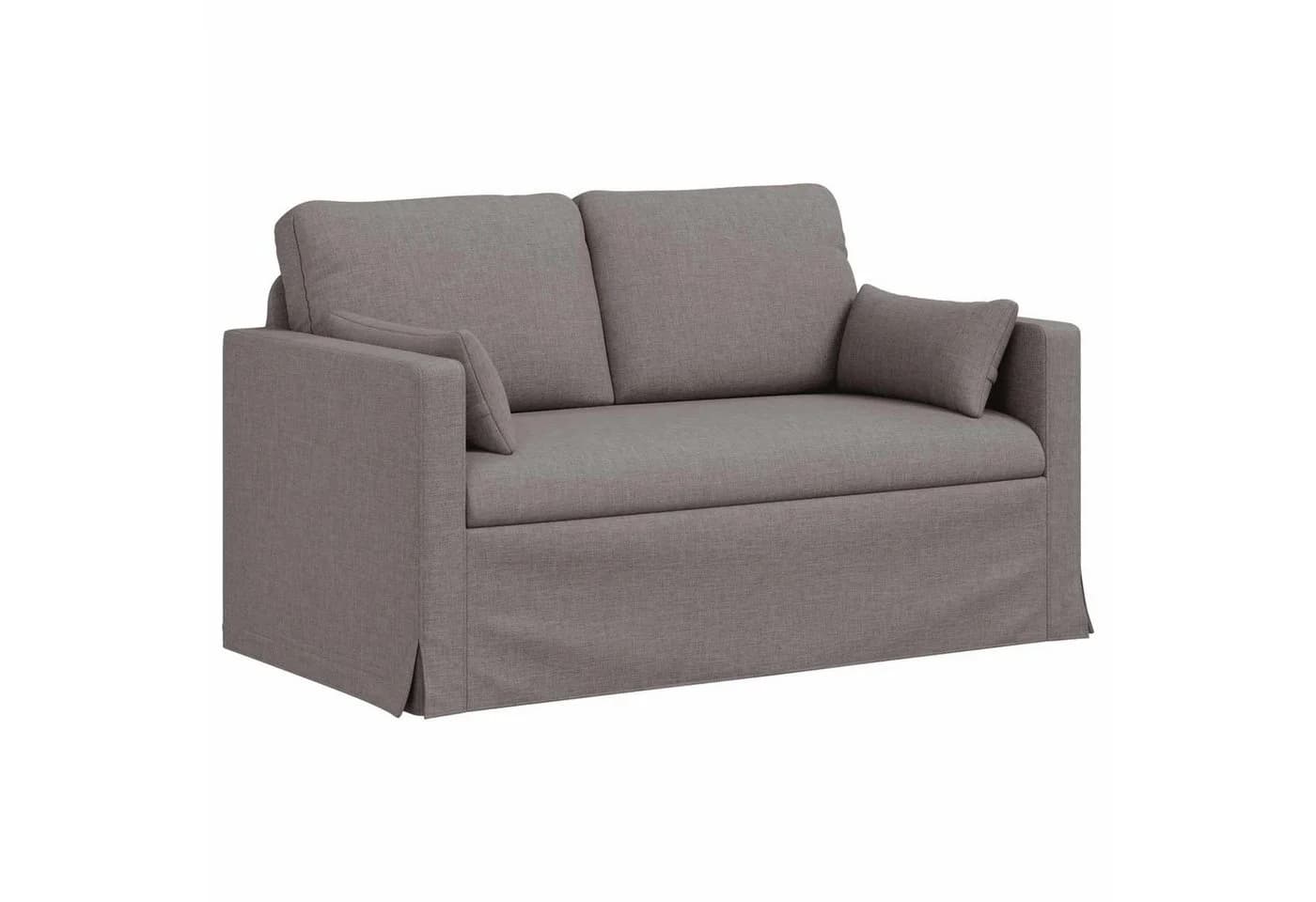 vidaXL Sofa Taupe Stoff Metallrahmen Modular - Bild 2