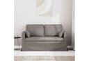 vidaXL Sofa Taupe Stoff Metallrahmen Modular Bild 3