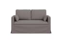 vidaXL Sofa Taupe Stoff Metallrahmen Modular Bild 4