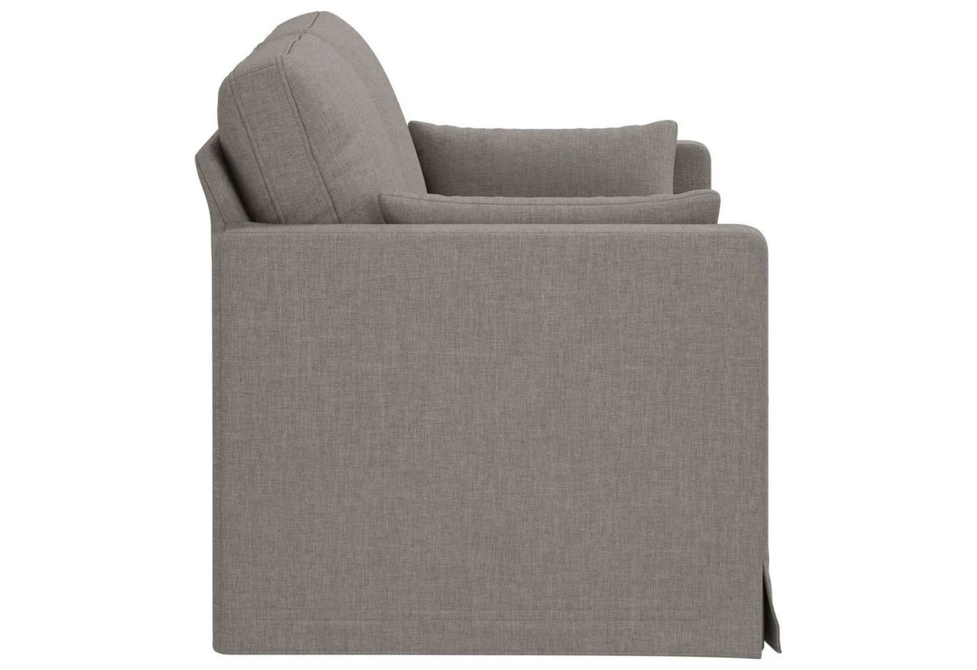 vidaXL Sofa Taupe Stoff Metallrahmen Modular - Bild 5