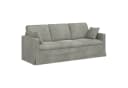 vidaXL Samt Sofa Hellgrau 198 cm Modular Ergonomisch Bild 2