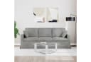 vidaXL Samt Sofa Hellgrau 198 cm Modular Ergonomisch Bild 3