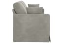 vidaXL Samt Sofa Hellgrau 198 cm Modular Ergonomisch Bild 5