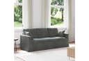 vidaXL Sofa Dunkelgrau Samt Modernes Design Bild 1