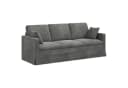 vidaXL Sofa Dunkelgrau Samt Modernes Design Bild 2