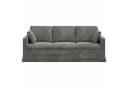 vidaXL Sofa Dunkelgrau Samt Modernes Design Bild 4