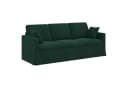 vidaXL Sofa Dunkelgrün Samt Metallrahmen Bild 2