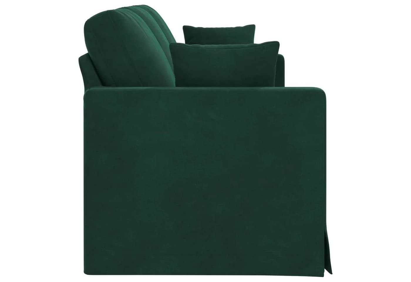 vidaXL Sofa Dunkelgrün Samt Metallrahmen - Bild 5
