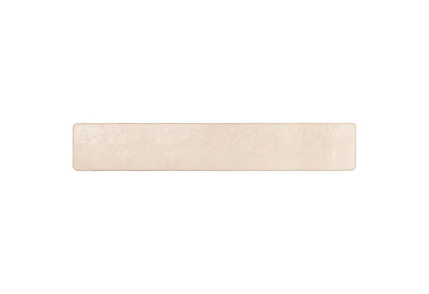 vidaXL Teppichläufer MARSA Creme Polyester PVC - Bild 2