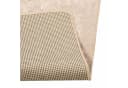vidaXL Teppichläufer MARSA Creme Polyester PVC Bild 4