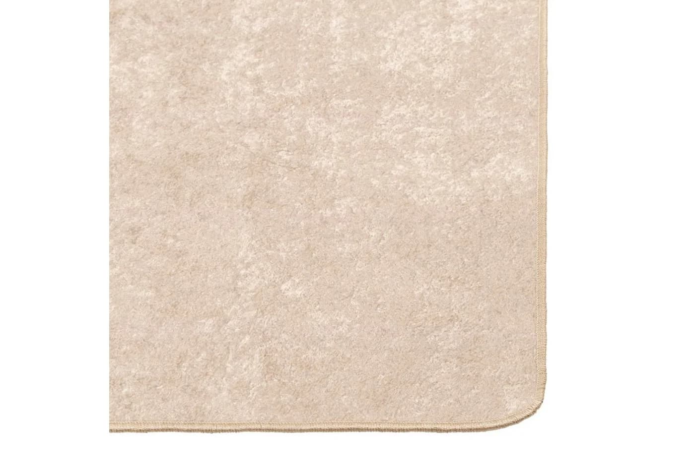 vidaXL Teppichläufer MARSA Creme Polyester PVC - Bild 5