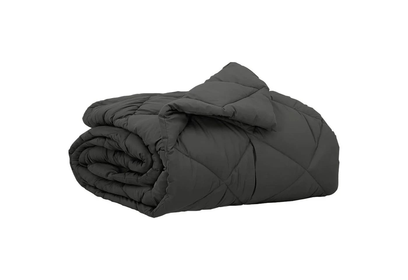 vidaXL Sommerdecke Anthrazit Mikrofaser 200x135 cm - Bild 2