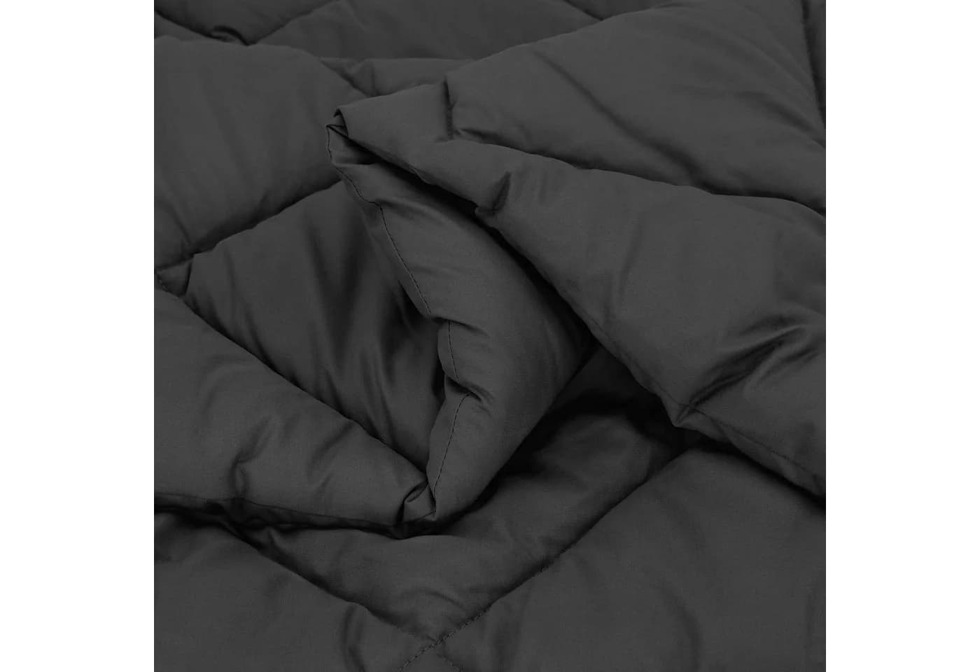 vidaXL Sommerdecke Anthrazit Mikrofaser 200x135 cm - Bild 5