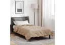 vidaXL Ganzjahresbettdecke Taupe Mikrofaser 135x200 cm Bild 1