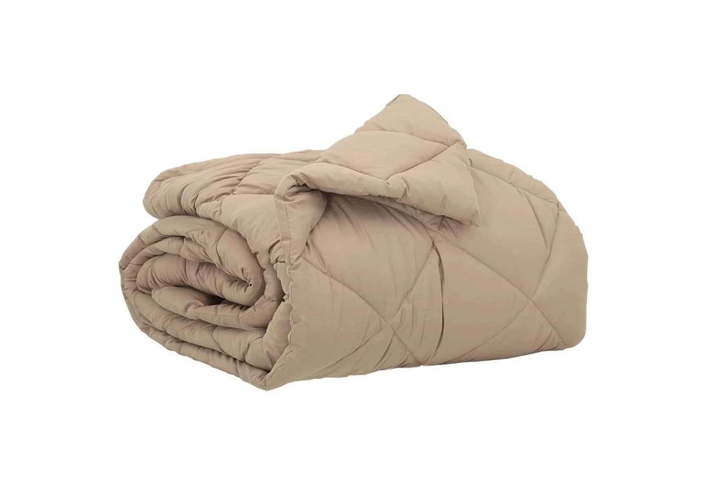vidaXL Ganzjahresbettdecke Taupe Mikrofaser 135x200 cm - Bild 2